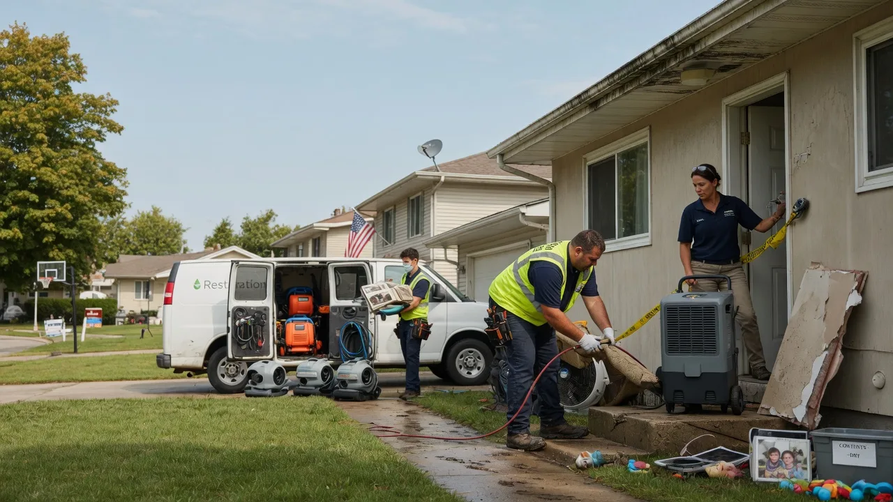 Water Damage Restoration in Linton, IN near me